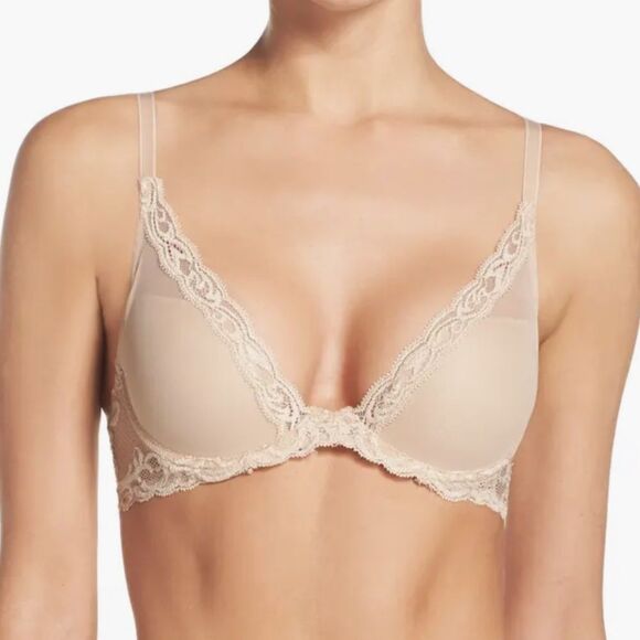 Natori Other - NATORI Feathers Plunge T-Shirt Basics Bra ❤️NWT❤️IN STORES❤️